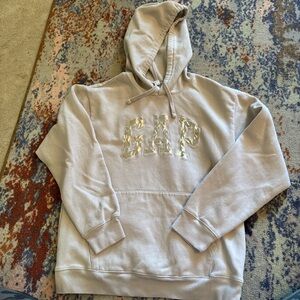 GAP Light Gray Hoodie with Logo